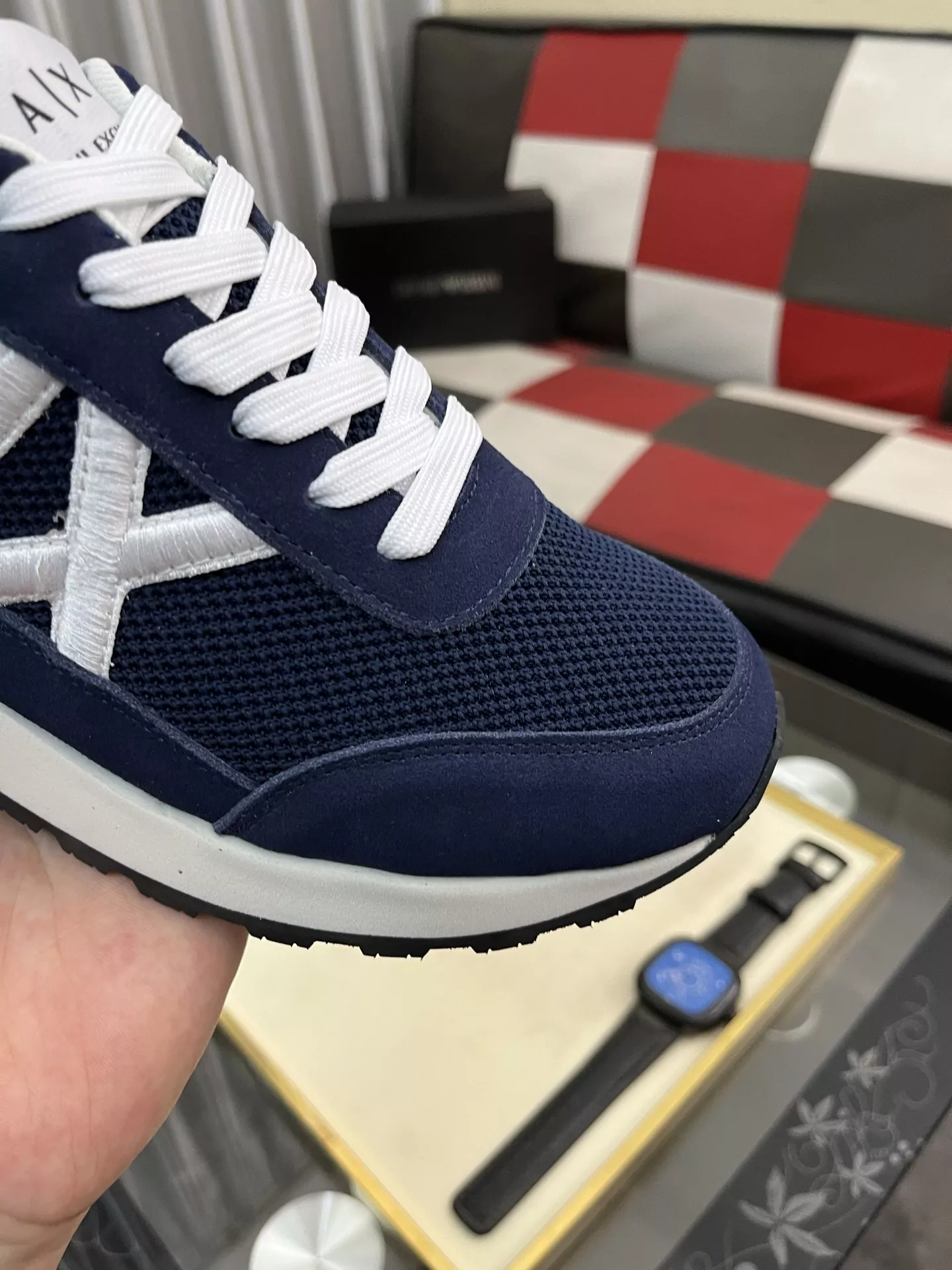 Armani Casual Shoes For Men Sleek 7966
