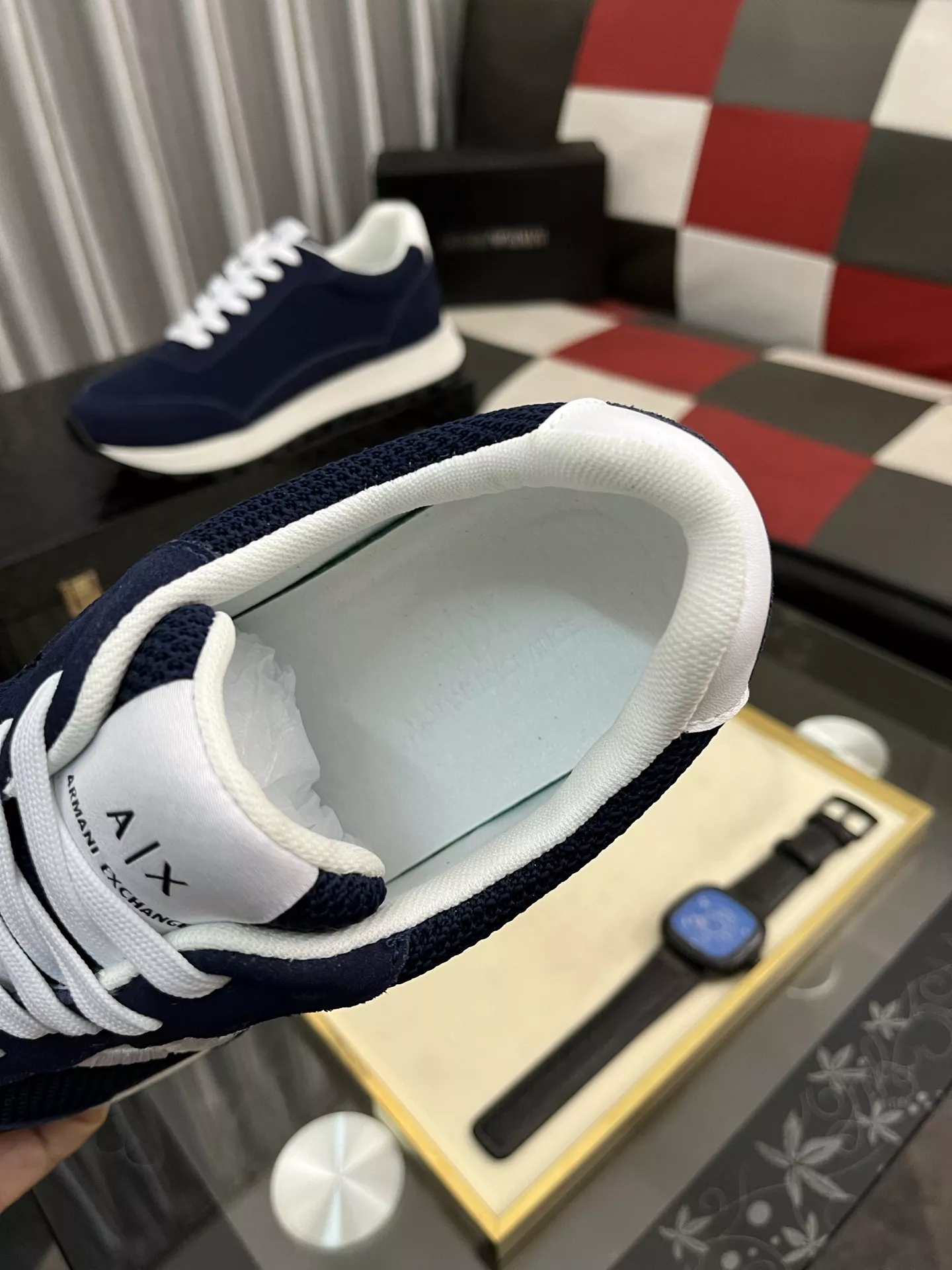 Armani Casual Shoes For Men Sleek 7966
