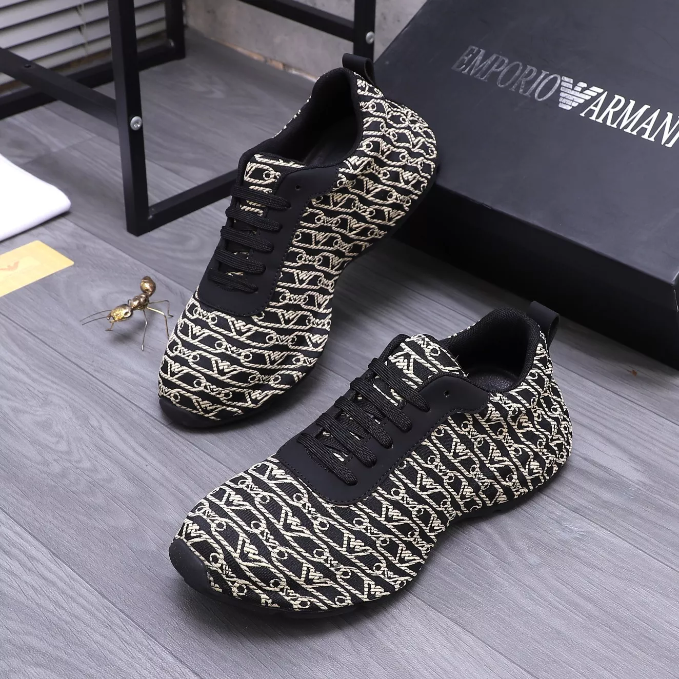 Armani Casual Shoes For Men Versatile 9740