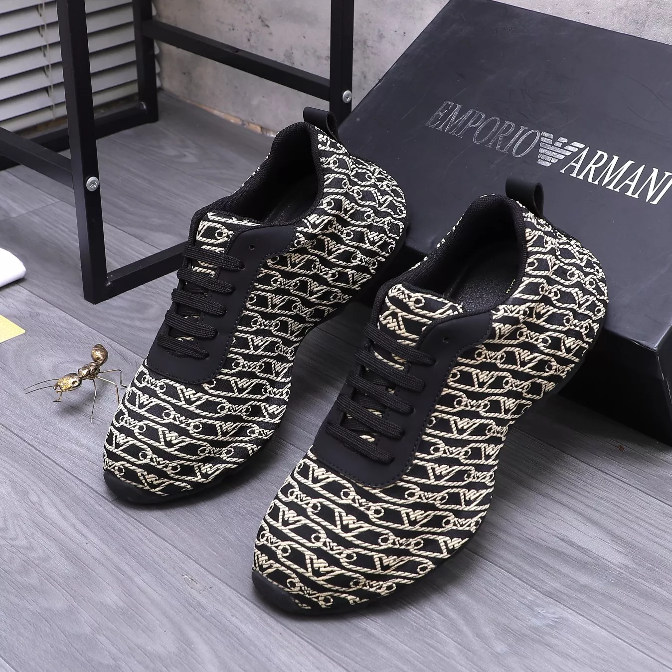 Armani Casual Shoes For Men Versatile 9740