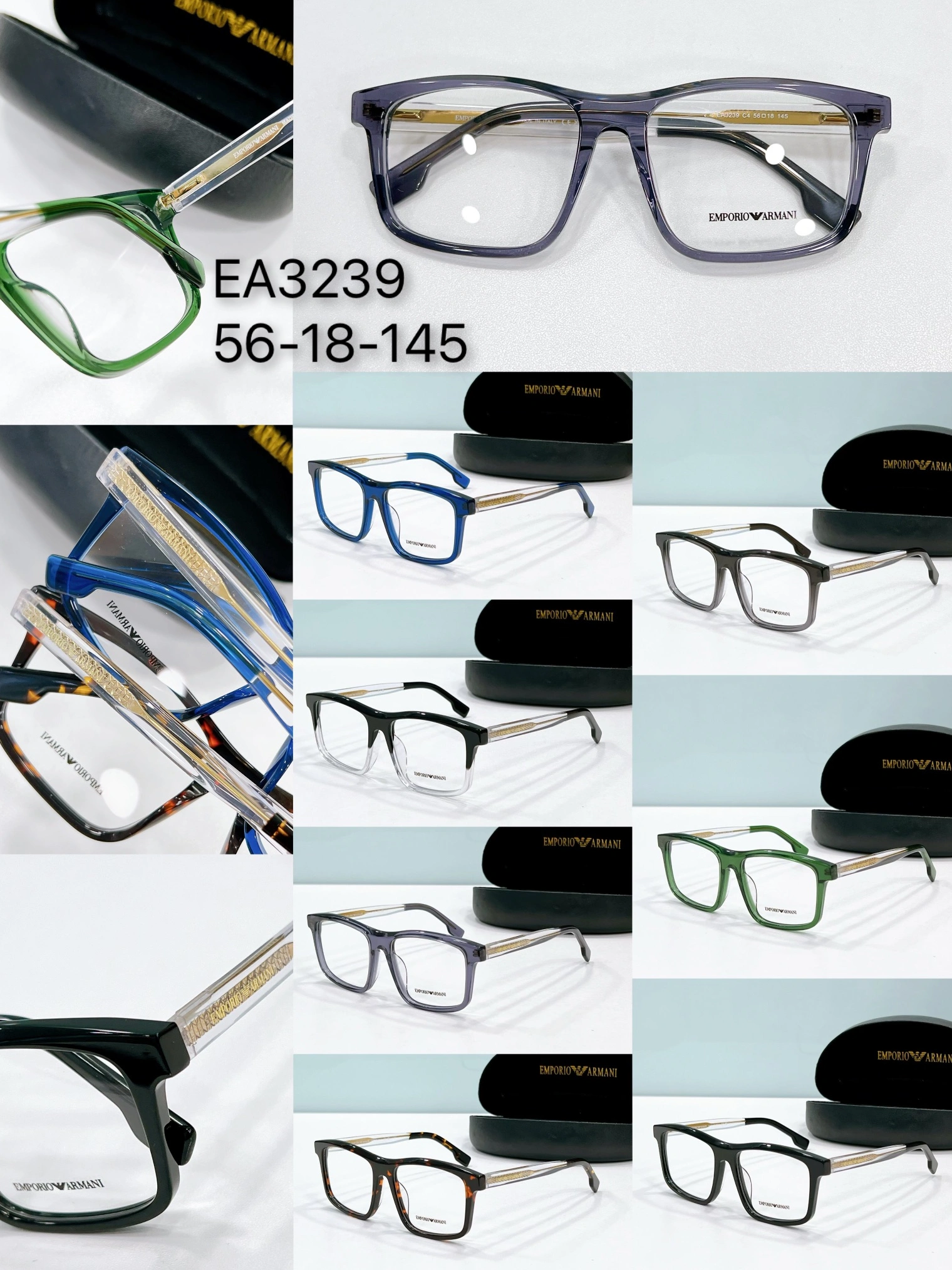 Armani Fashion Goggles Timeless 1082
