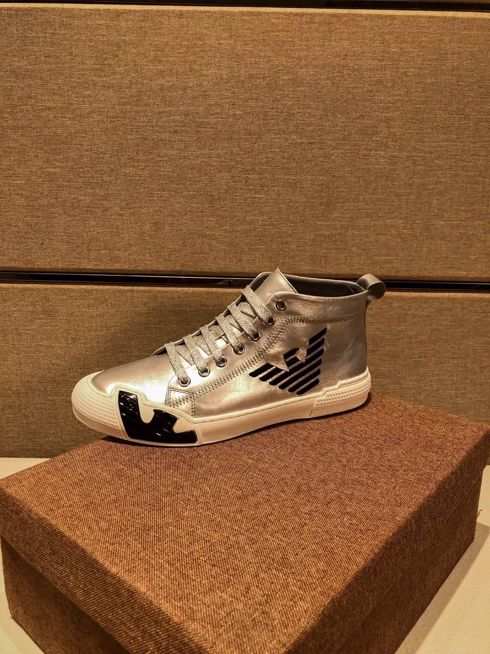 Armani High Tops Shoes For Men Stylish 7503