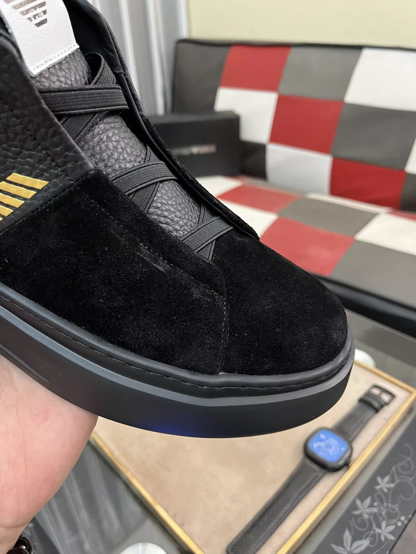Armani High Tops Shoes For Men UrbanStyle 1455