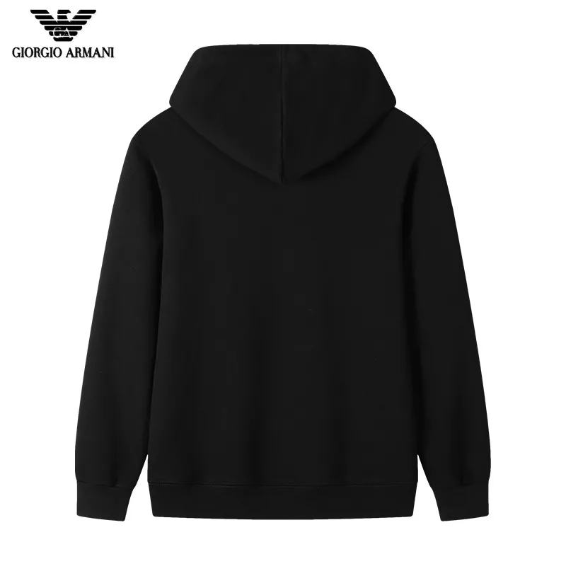 Armani Hoodies Long Sleeved For Men Bold 6324