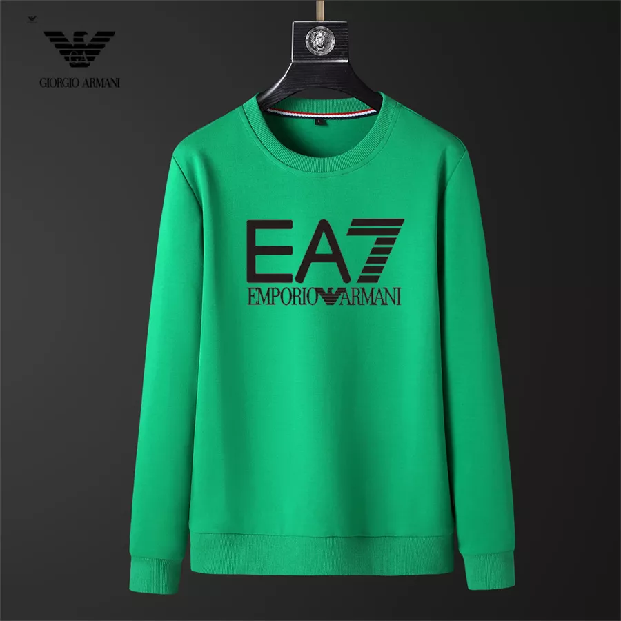 Armani Hoodies Long Sleeved For Men Breathable 5834