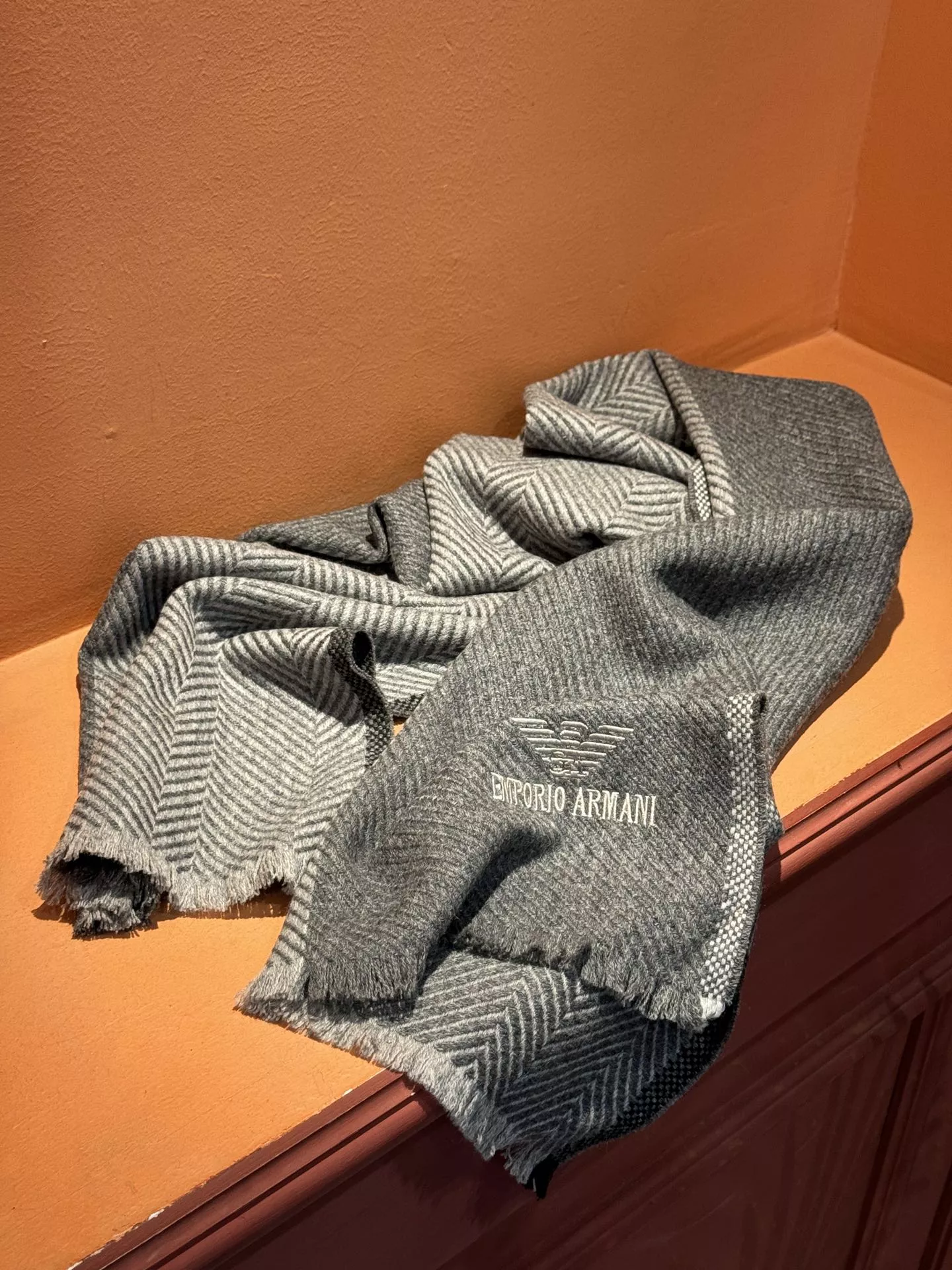 Armani Scarf For Unisex Classic 8015