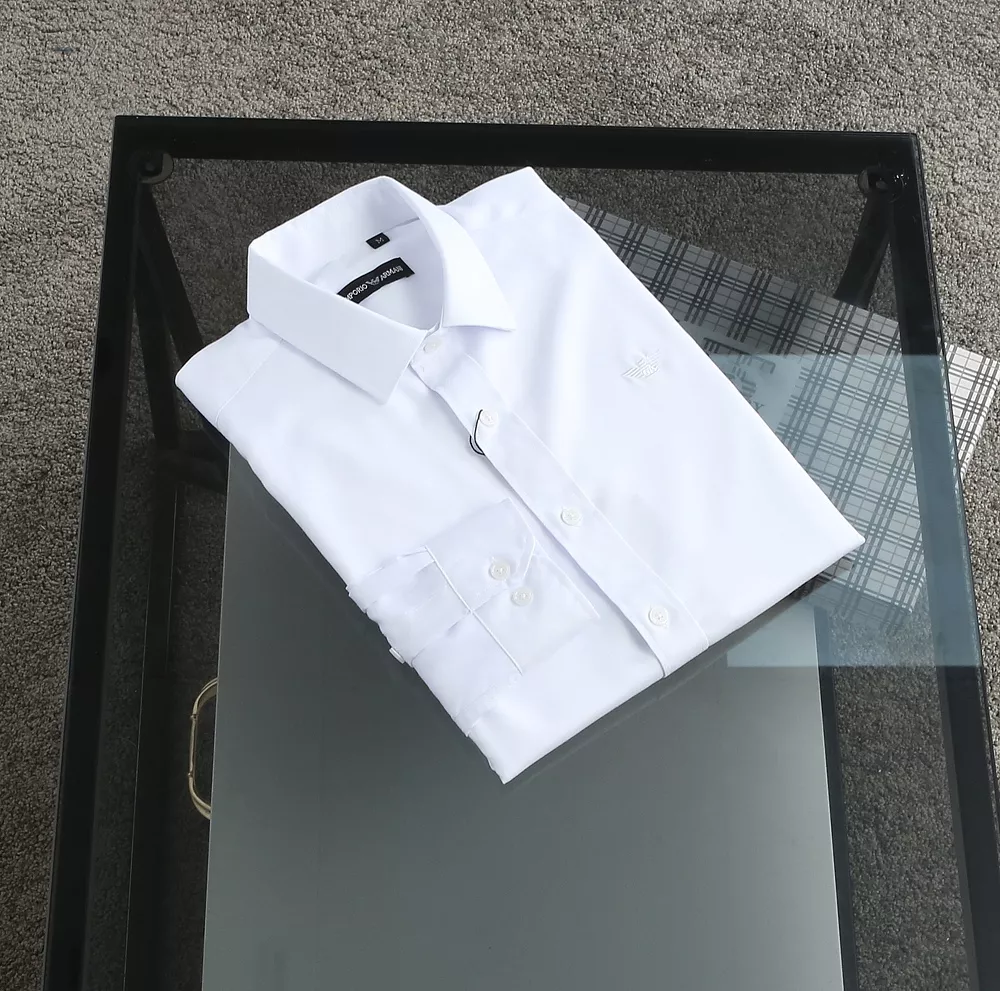 Armani Shirts Long Sleeved For Men Affordable 5508