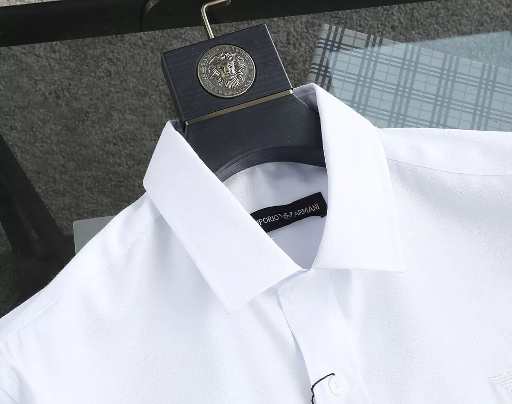 Armani Shirts Long Sleeved For Men Affordable 5508