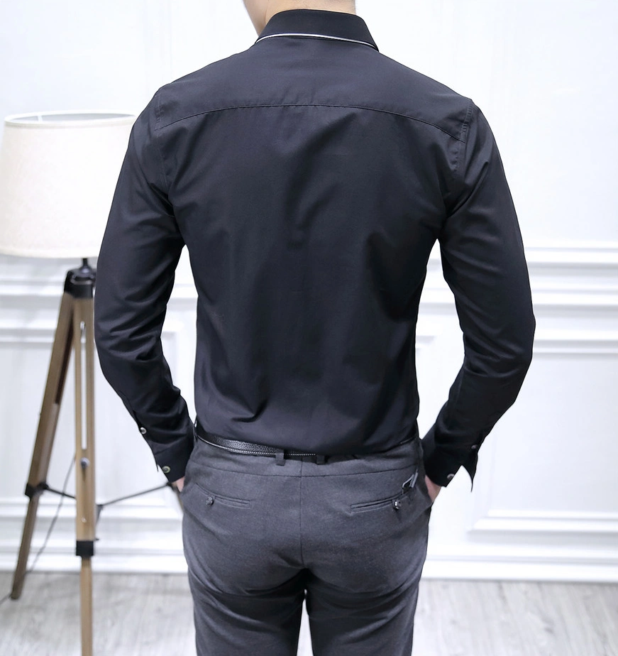 Armani Shirts Long Sleeved For Men Durable 539