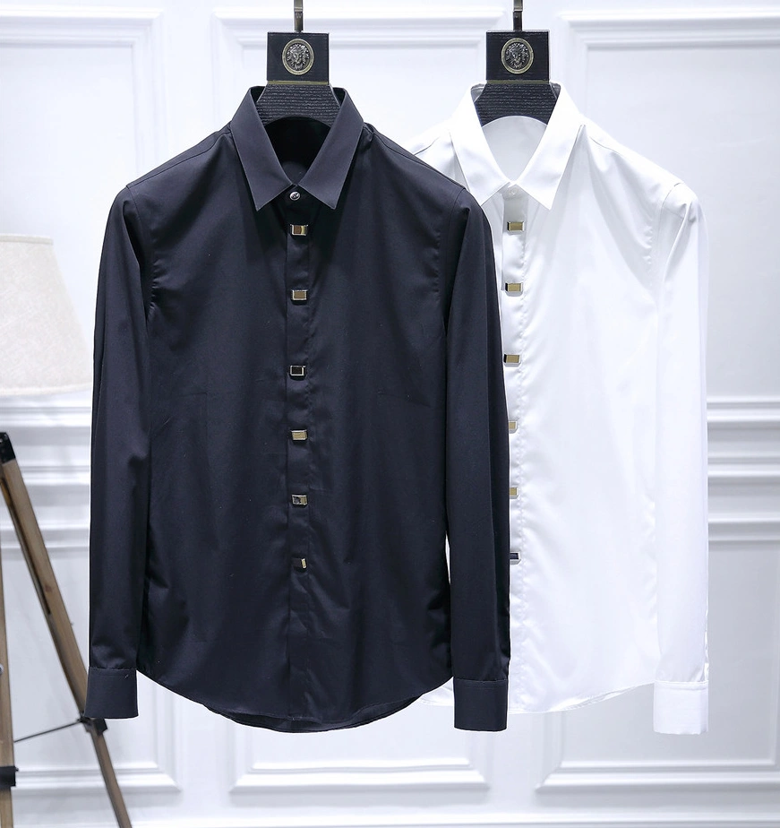 Armani Shirts Long Sleeved For Men Durable 539