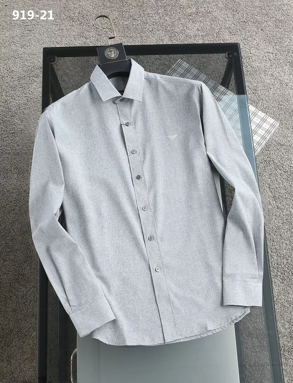 Armani Shirts Long Sleeved For Men Modern 5401
