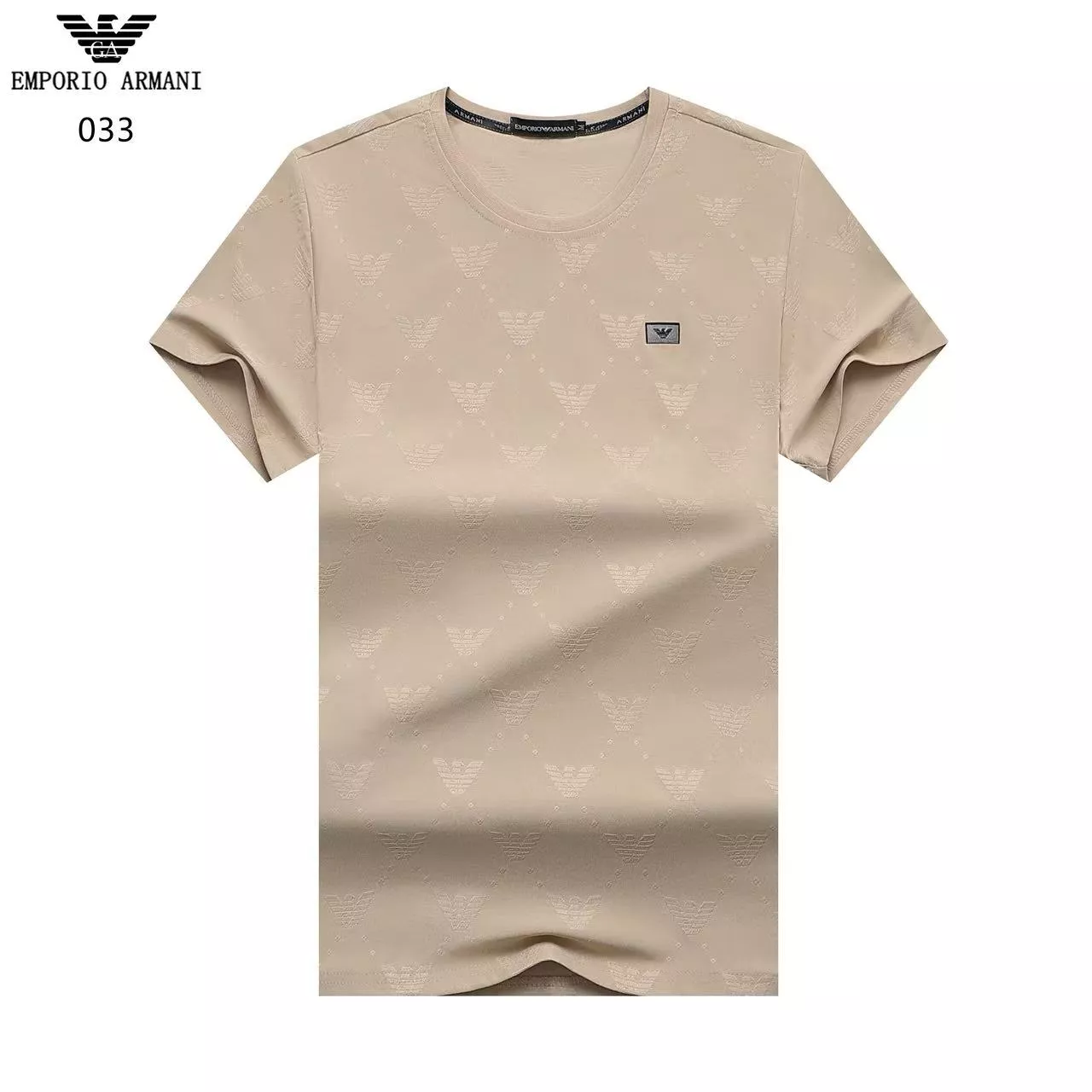 Armani T-Shirts Short Sleeved For Men Compact 8637