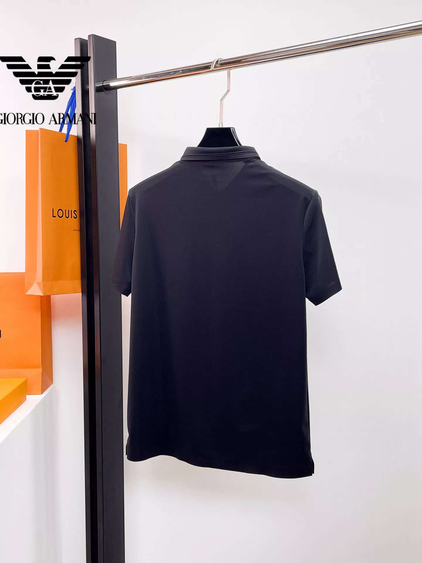 Armani T-Shirts Short Sleeved For Men Cozy 2692