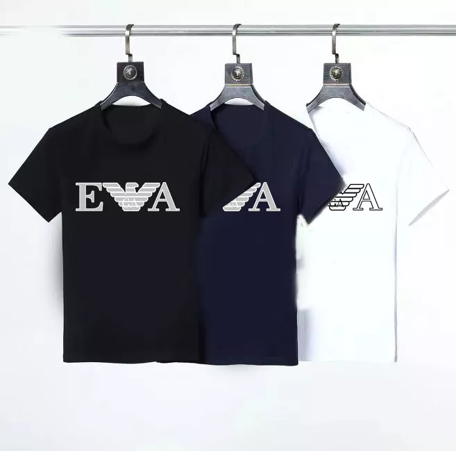 Armani T-Shirts Short Sleeved For Men Durable 1307