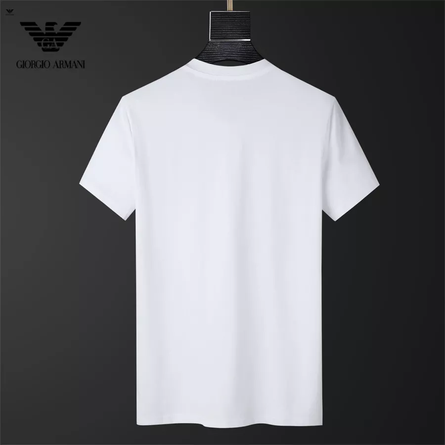Armani T-Shirts Short Sleeved For Men EasyMatch 757