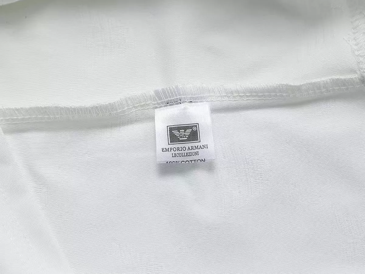 Armani T-Shirts Short Sleeved For Men Elegant 5517