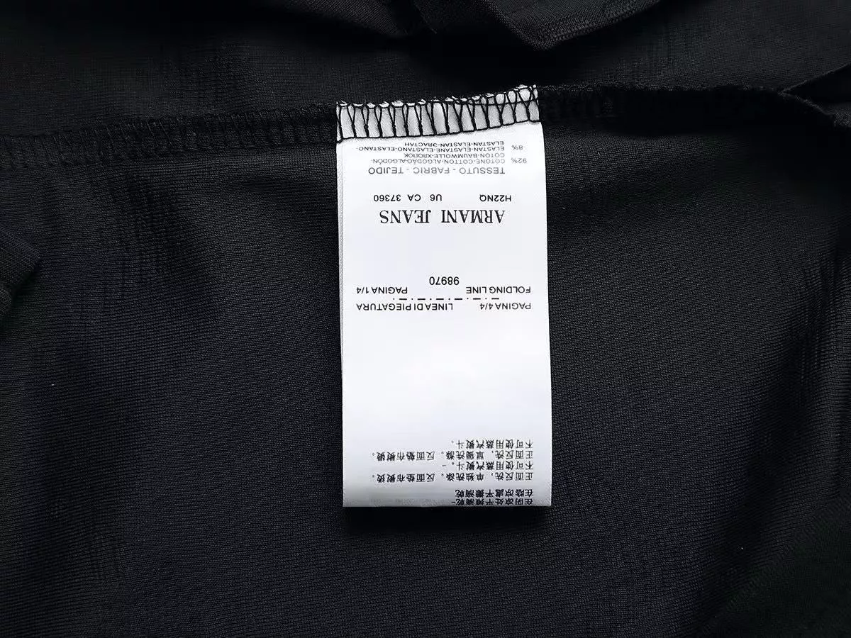 Armani T-Shirts Short Sleeved For Men Flexible 9605