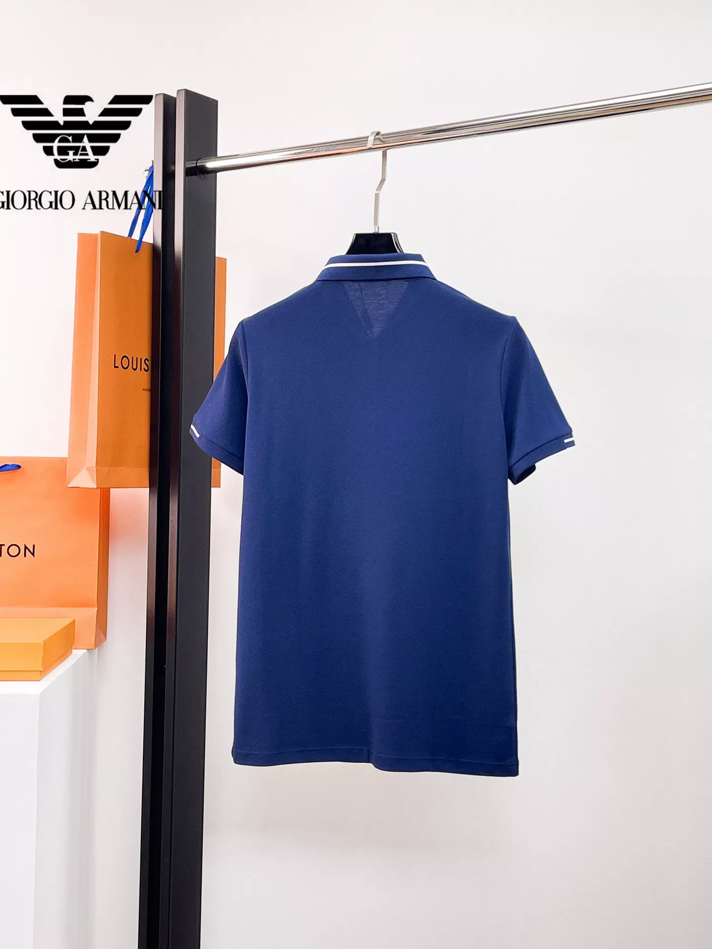 Armani T-Shirts Short Sleeved For Men Functional 9765