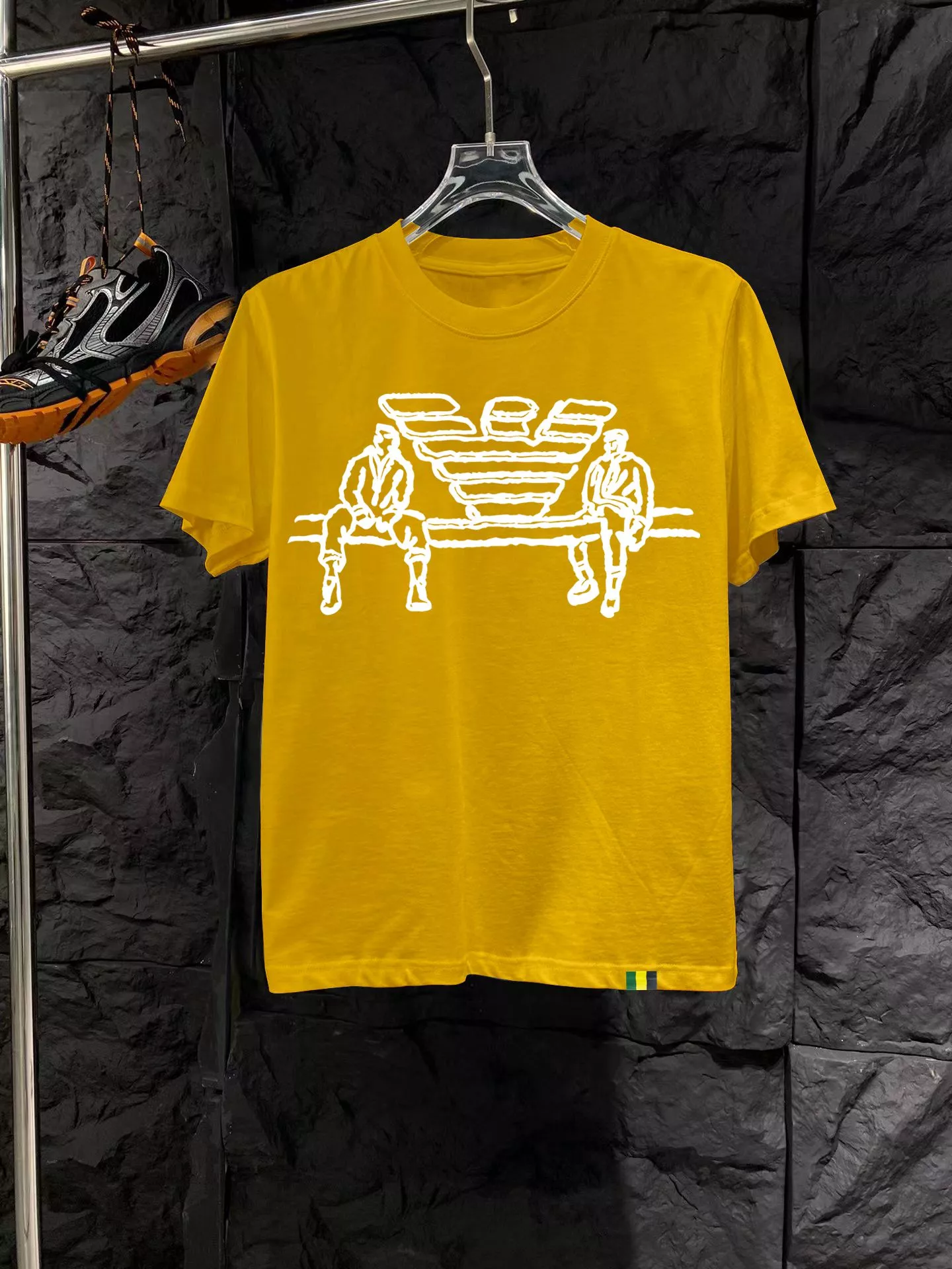 Armani T-Shirts Short Sleeved For Men Vibrant 6550