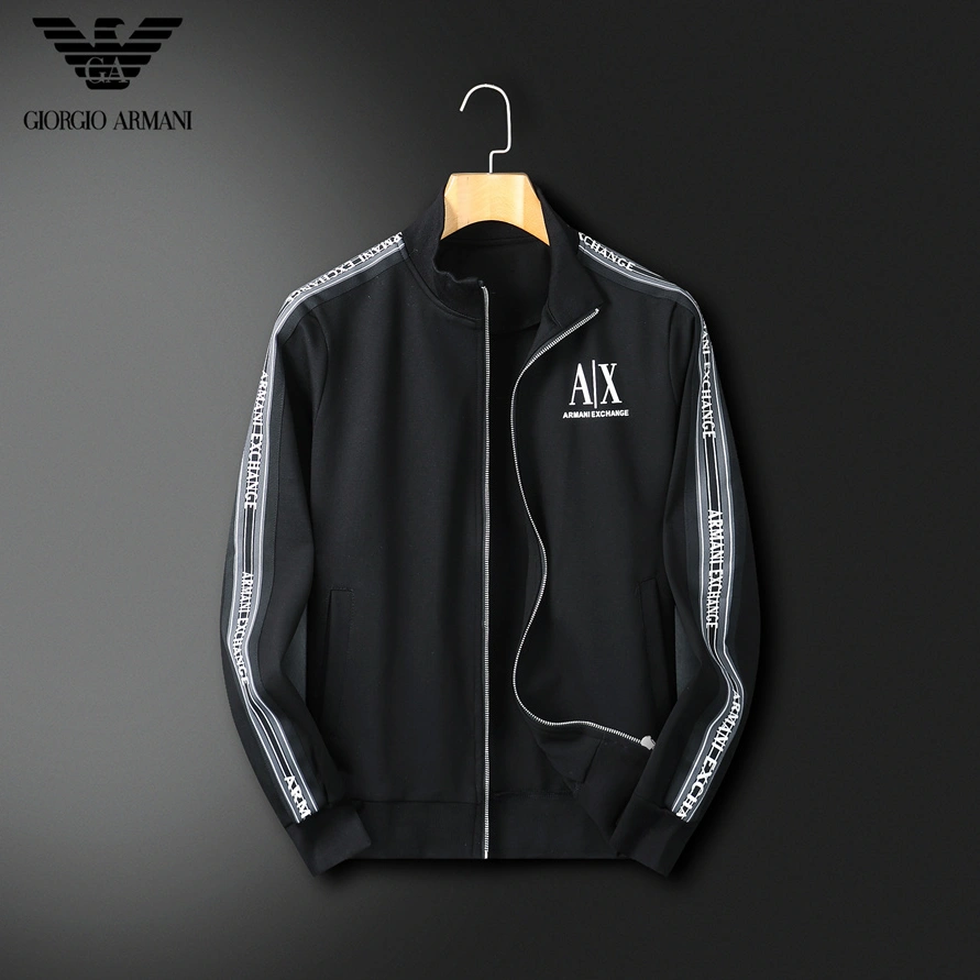 Armani Tracksuits Long Sleeved For Men Trendsetting 706