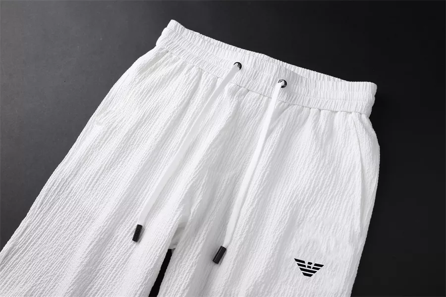 Armani Tracksuits Short Sleeved For Men Durable 8816