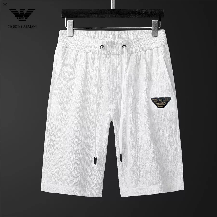 Armani Tracksuits Short Sleeved For Men Sleek 4946