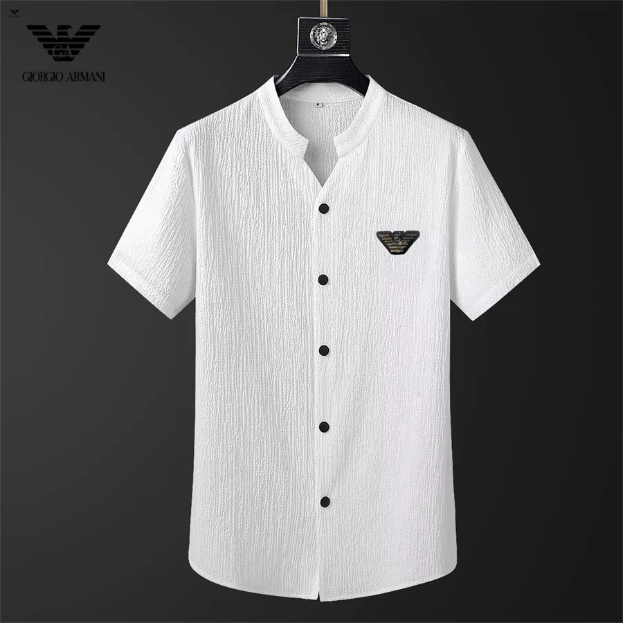 Armani Tracksuits Short Sleeved For Men Sleek 4946