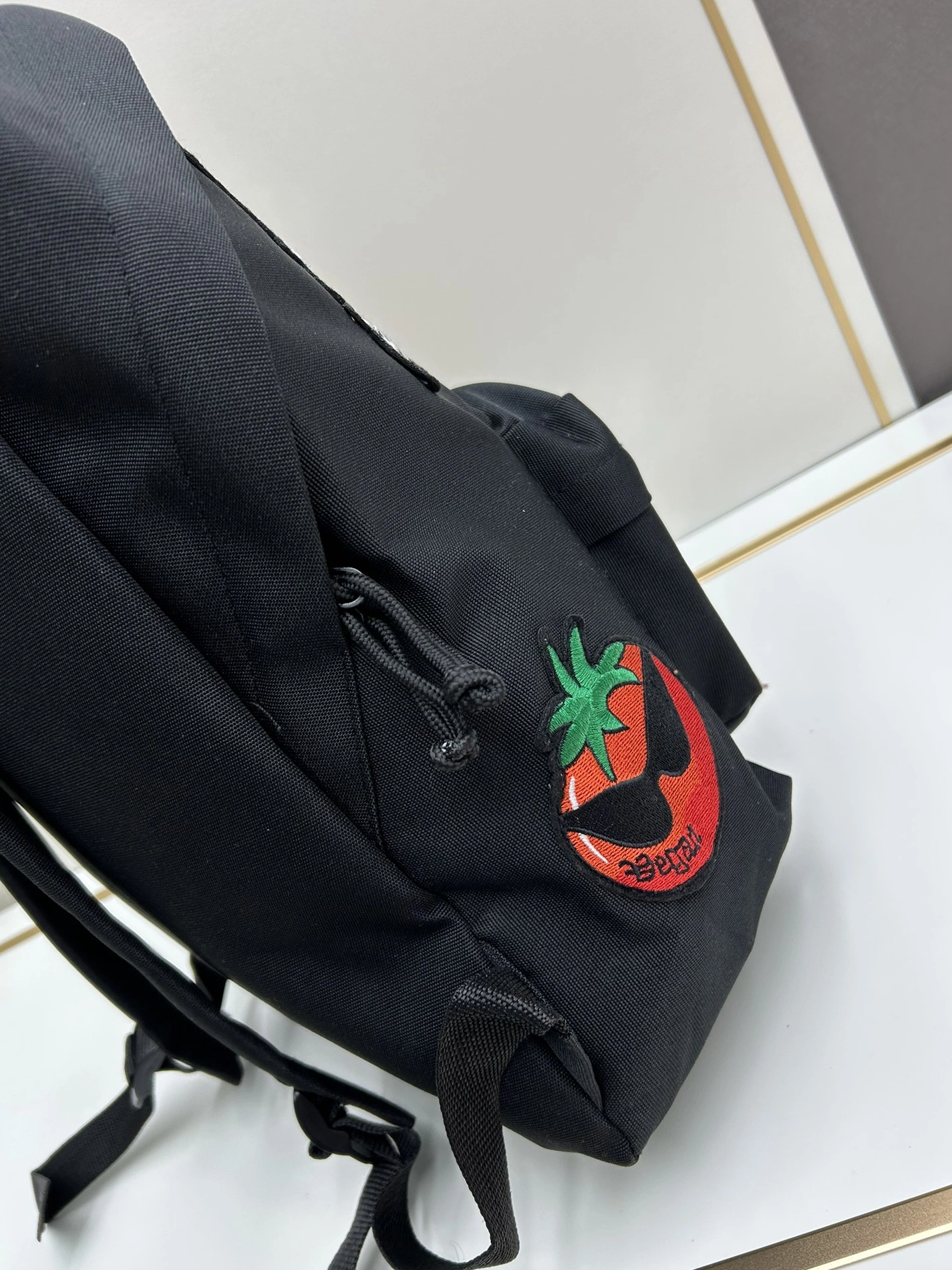 Balenciaga AAA Man Backpacks Sleek 3809