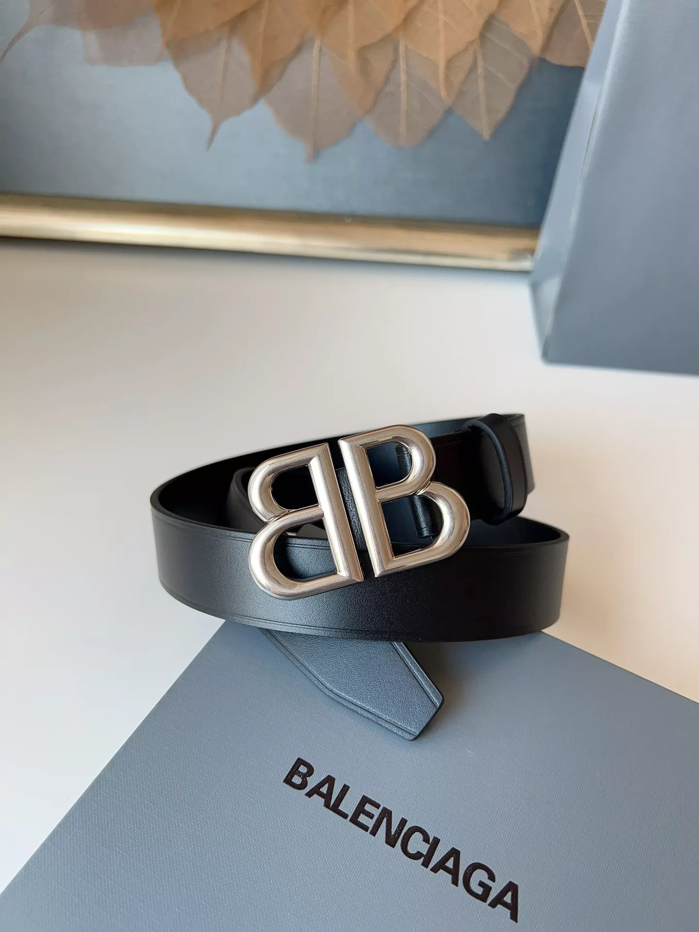 Balenciaga AAA Quality Belts In 4.0cm For Men BestValue 2843