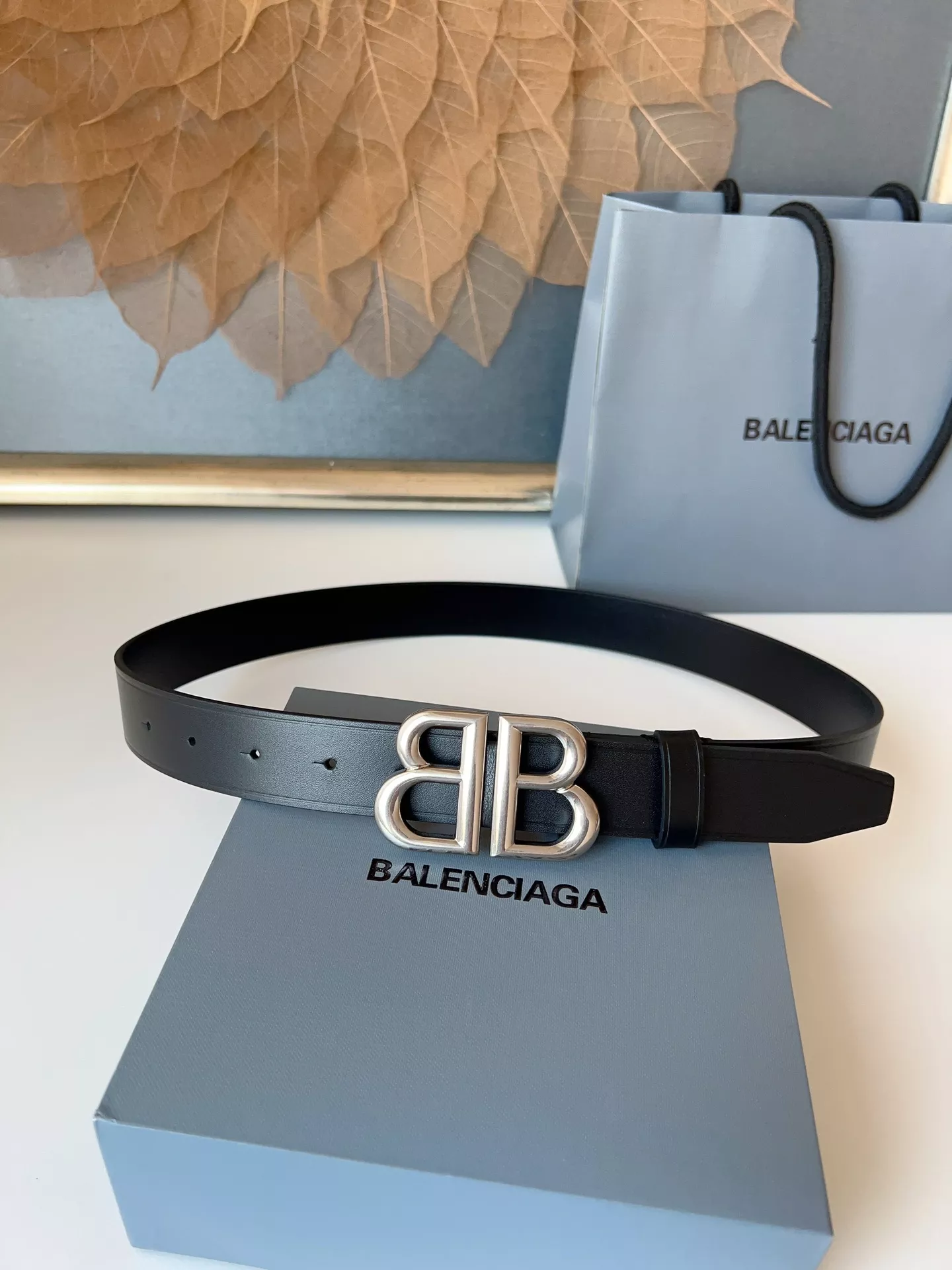 Balenciaga AAA Quality Belts In 4.0cm For Men BestValue 2843