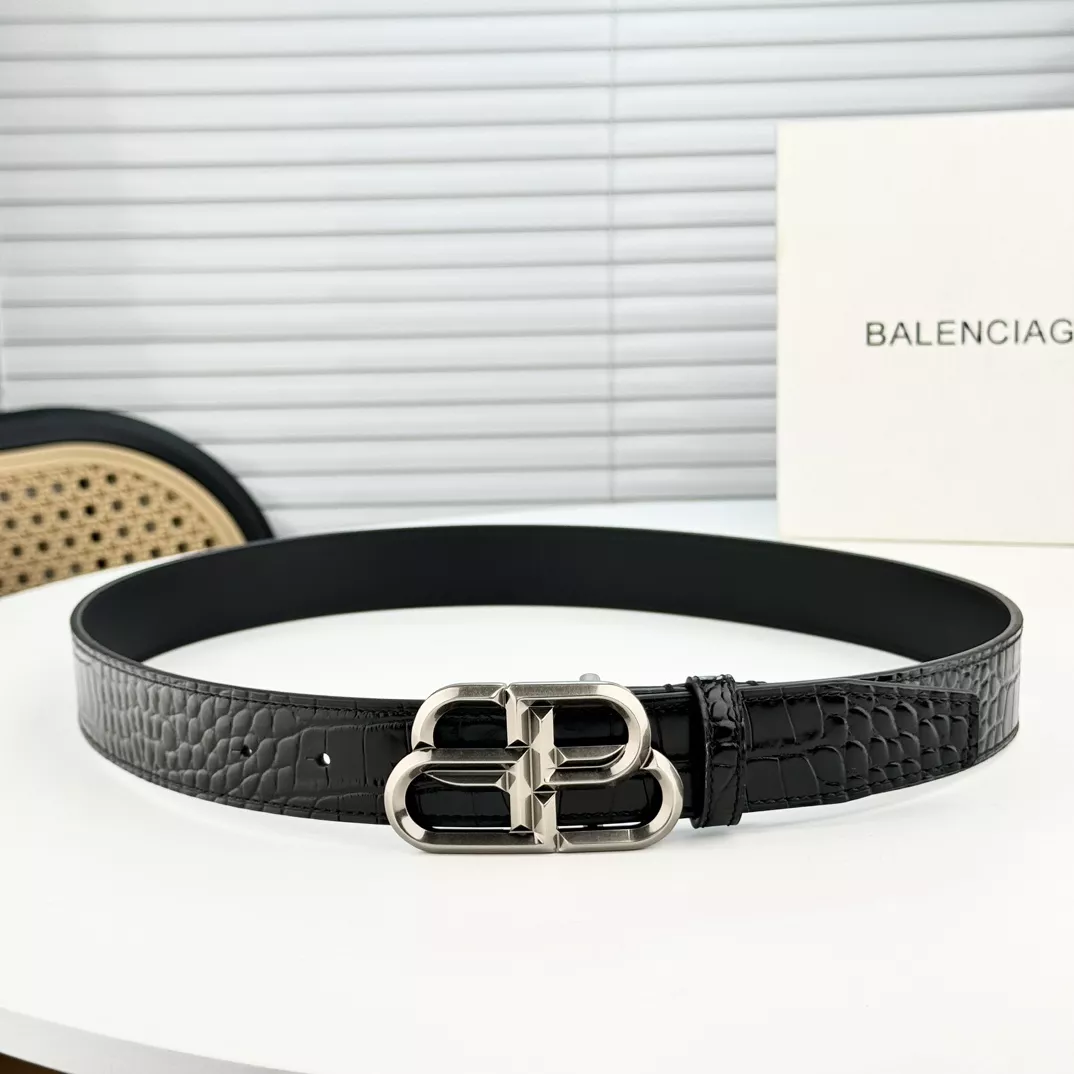 Balenciaga AAA Quality Belts In 4.0cm For Men DailyWear 1907