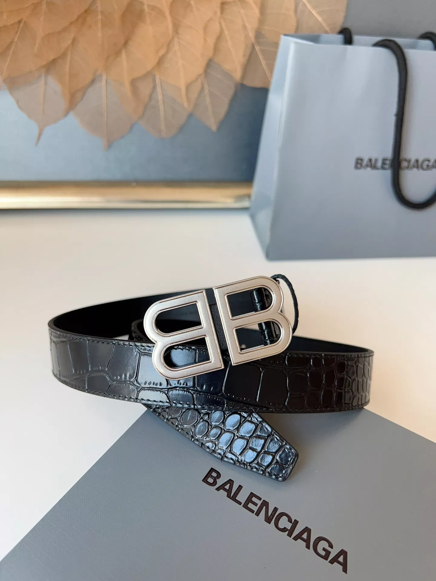 Balenciaga AAA Quality Belts In 4.0cm For Men ModernLook 8930