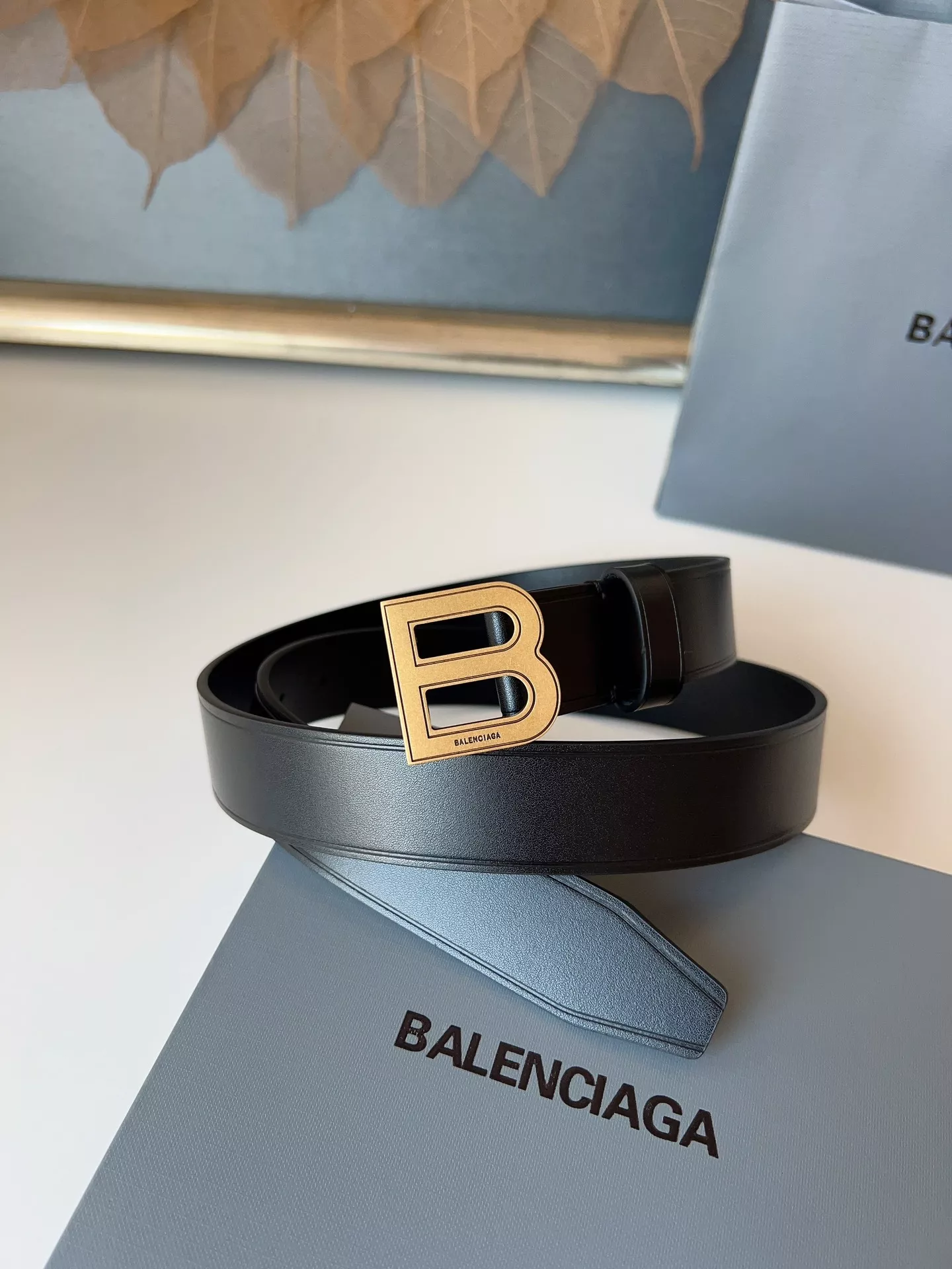 Balenciaga AAA Quality Belts In 4.0cm For Men Sophisticated 7562