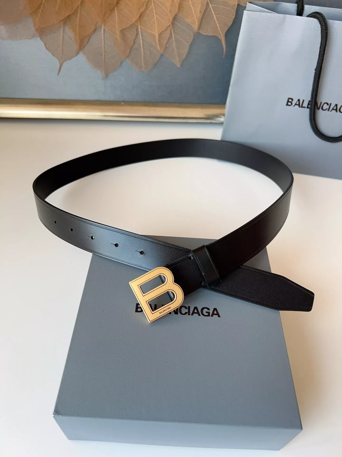 Balenciaga AAA Quality Belts In 4.0cm For Men Sophisticated 7562