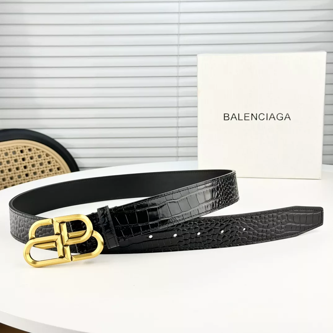 Balenciaga AAA Quality Belts In 4.0cm For Men Sophisticated 8293