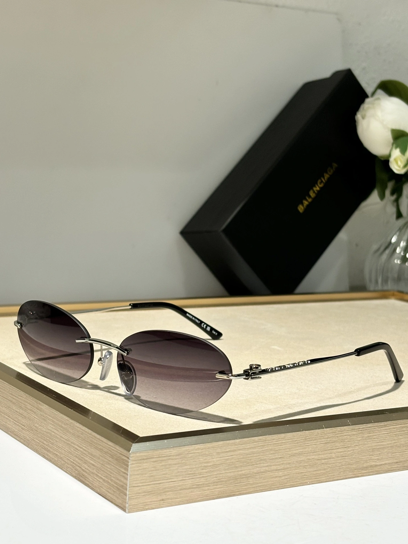 Balenciaga AAA Quality Sunglasses Affordable 6630