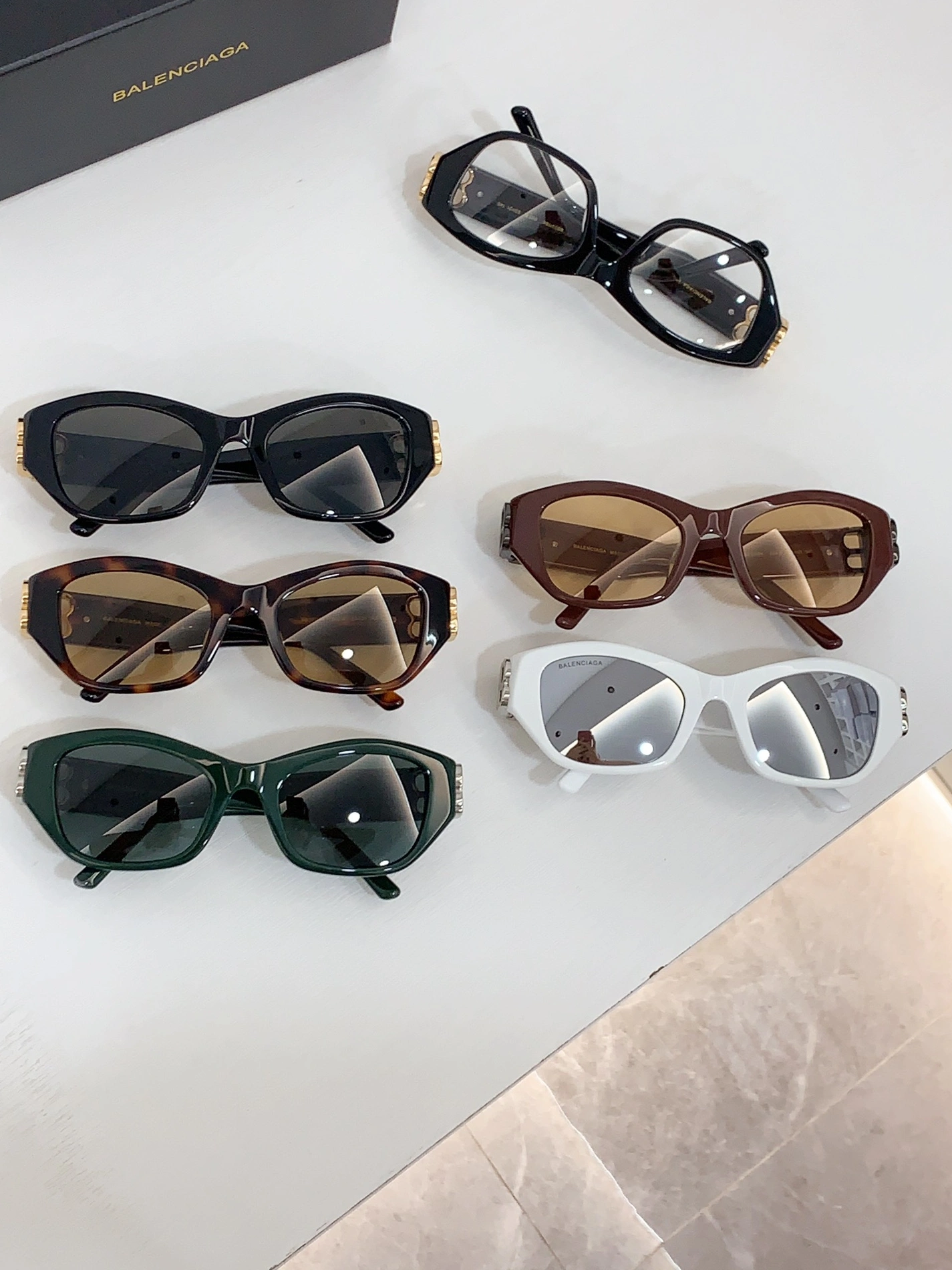 Balenciaga AAA Quality Sunglasses Comfortable 3672