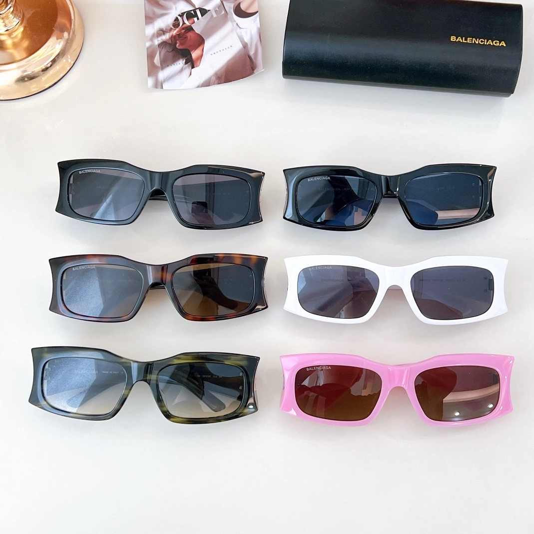 Balenciaga AAA Quality Sunglasses Versatile 3140