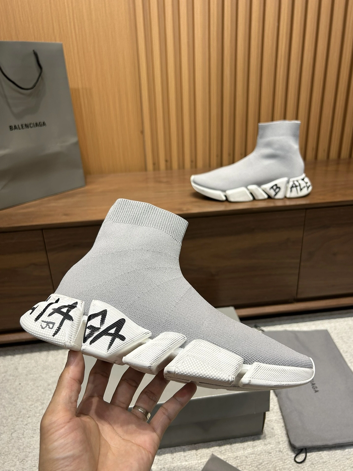 Balenciaga Boots For Men Cozy 1607