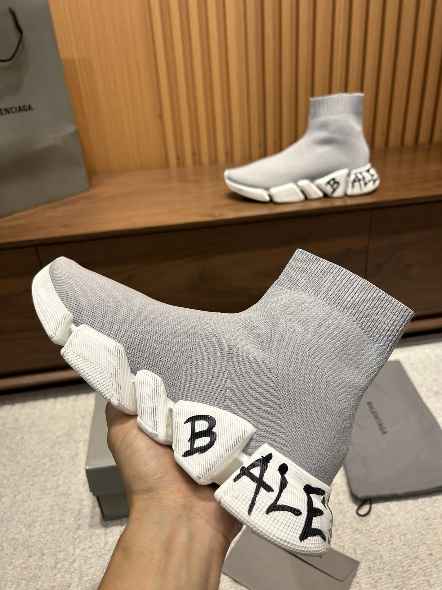 Balenciaga Boots For Men Cozy 1607