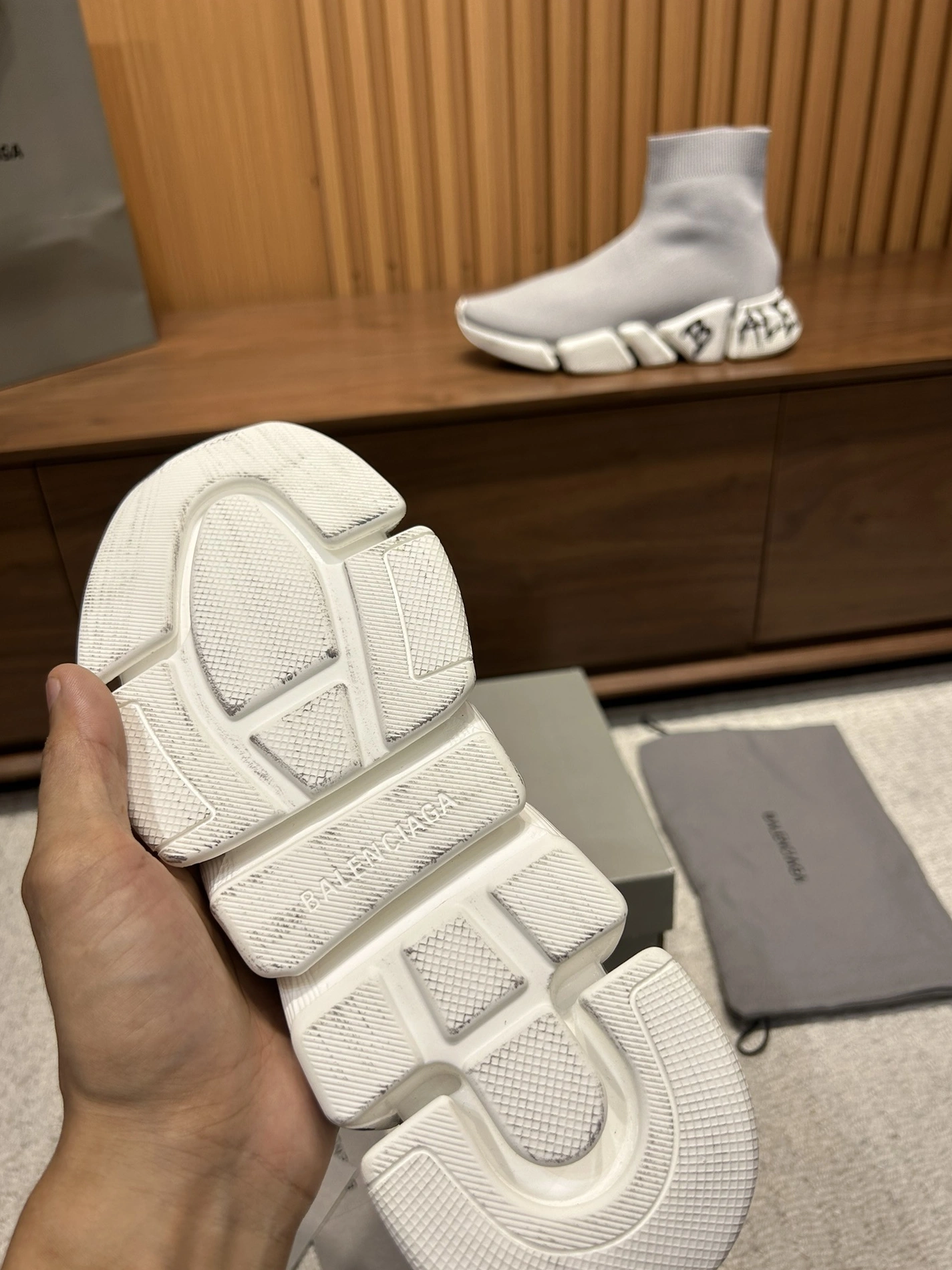Balenciaga Boots For Men Cozy 1607