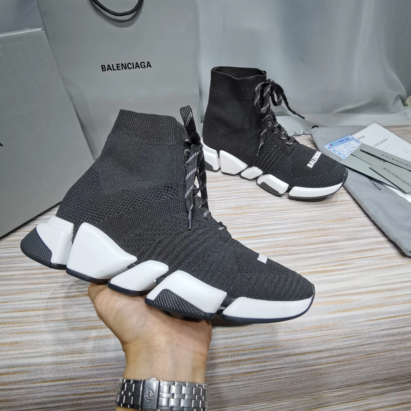 Balenciaga Boots For Men Durable 398