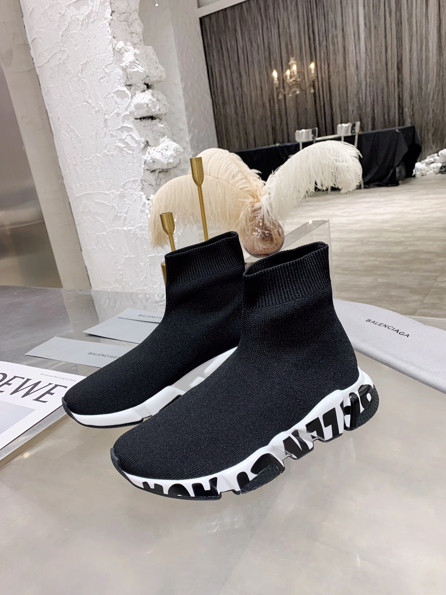 Balenciaga Boots For Women Bright 6457