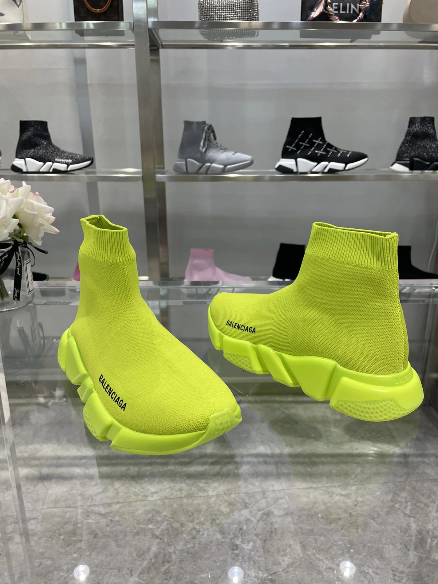 Balenciaga Boots For Women Vibrant 6131