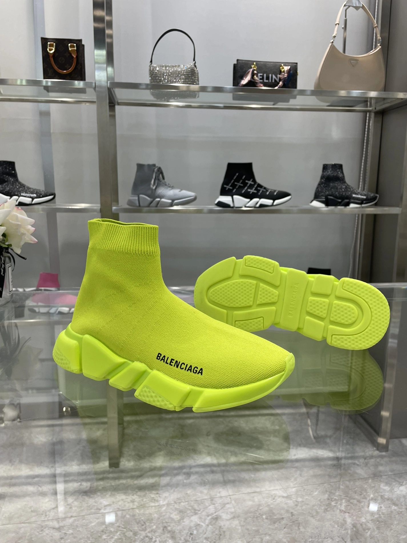 Balenciaga Boots For Women Vibrant 6131