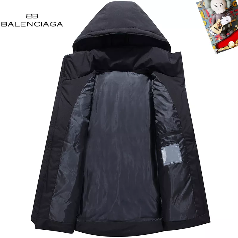 Balenciaga Down Feather Coat Long Sleeved For Men Durable 1974