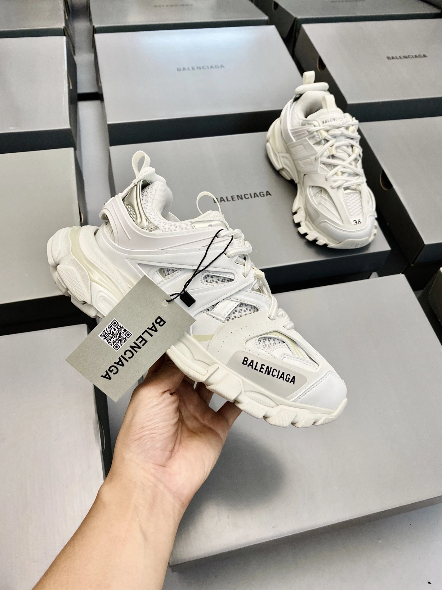 Balenciaga Fashion Shoes For Women Durable 6503
