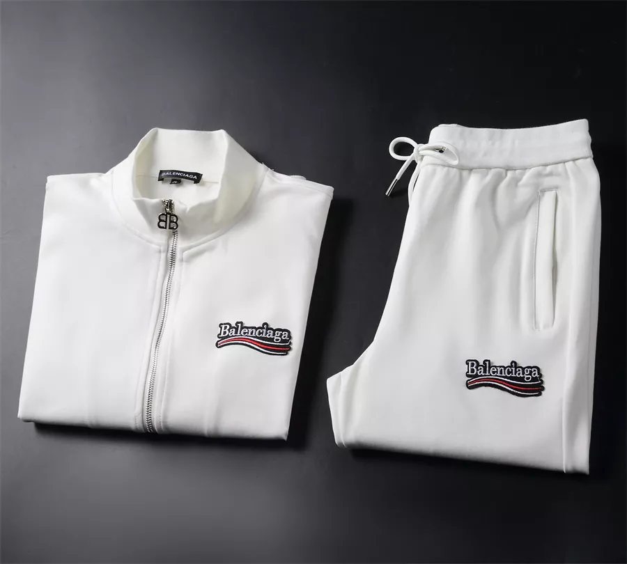 Balenciaga Fashion Tracksuits Long Sleeved For Men Timeless 3534
