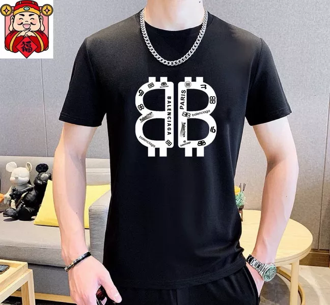 Balenciaga Fashion Tracksuits Short Sleeved For Men EasyMatch 1947