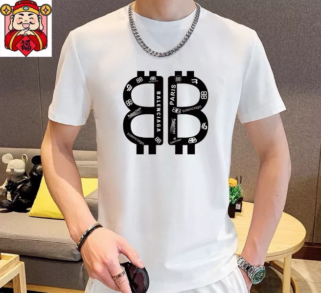 Balenciaga Fashion Tracksuits Short Sleeved For Men GoodFit 9655